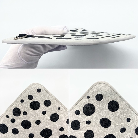 ⭐️LTD⭐️Louis Vuitton X Yayoi Kusama Monogram Empreinte Neverfull Dots Pochette - Picture 10 of 16